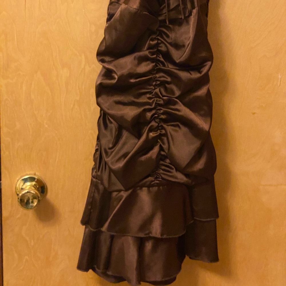 Short tie neck dress
